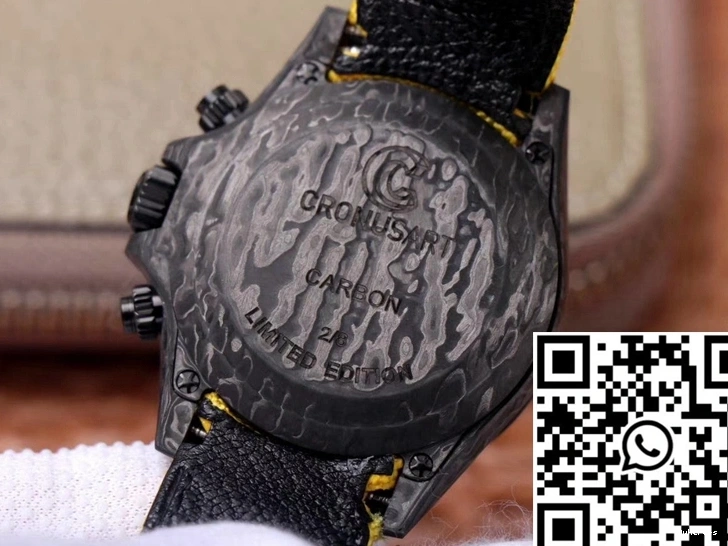 Edition Rolex Fiber Skull Daytona Cosmos Dial Carbon Color Chronograph 0508